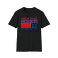 thumbnail image 1 of Fighting Patriots Baseball Unisex Softstyle T-Shirt - Black - 3XL, 1 of 2
