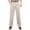 Gray, variant on Sevevn Men's Dress Pants Solid Pleated Straight Leg Cotton With Slant Pockets Multi Scene Business Casual Bottoms