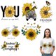 thumbnail image 1 of (SKU19 A SKU24) 6 Por Juego Papel Transferencia Térmica Girasol, 1 of 9