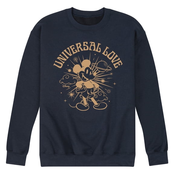 Disney - Universal Love - Men's Crew Neck Fleece Pullover