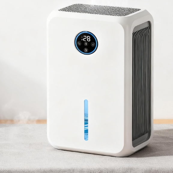 Dehumidifier For 50m² Rooms: Dual-Core Condensation Technology, Efficient 700ml/Day, Ultra Low Noise
