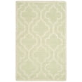 thumbnail image 2 of SAFAVIEH Cambridge Kirsten Geometric Wool Area Rug, Light Green/Ivory, 2'6" x 4', 2 of 7