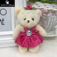 thumbnail image 5 of Para regalo de Navidad, nuevo, 12 CM, 10 unids/lote, juguetes de algodón pp para niños, muñeco de peluche, mini osito de peluche pequeño, ramos de flores, oso para boda, 5 of 5