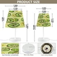 thumbnail image 2 of Table Lamp Medium 7.9x11.8 Inches Table Lamps Night Light Tools & Home Improvement Bedroom Lamp Guest Room Lamp Study Lamp Office Lamp Green Kiwi, 2 of 7