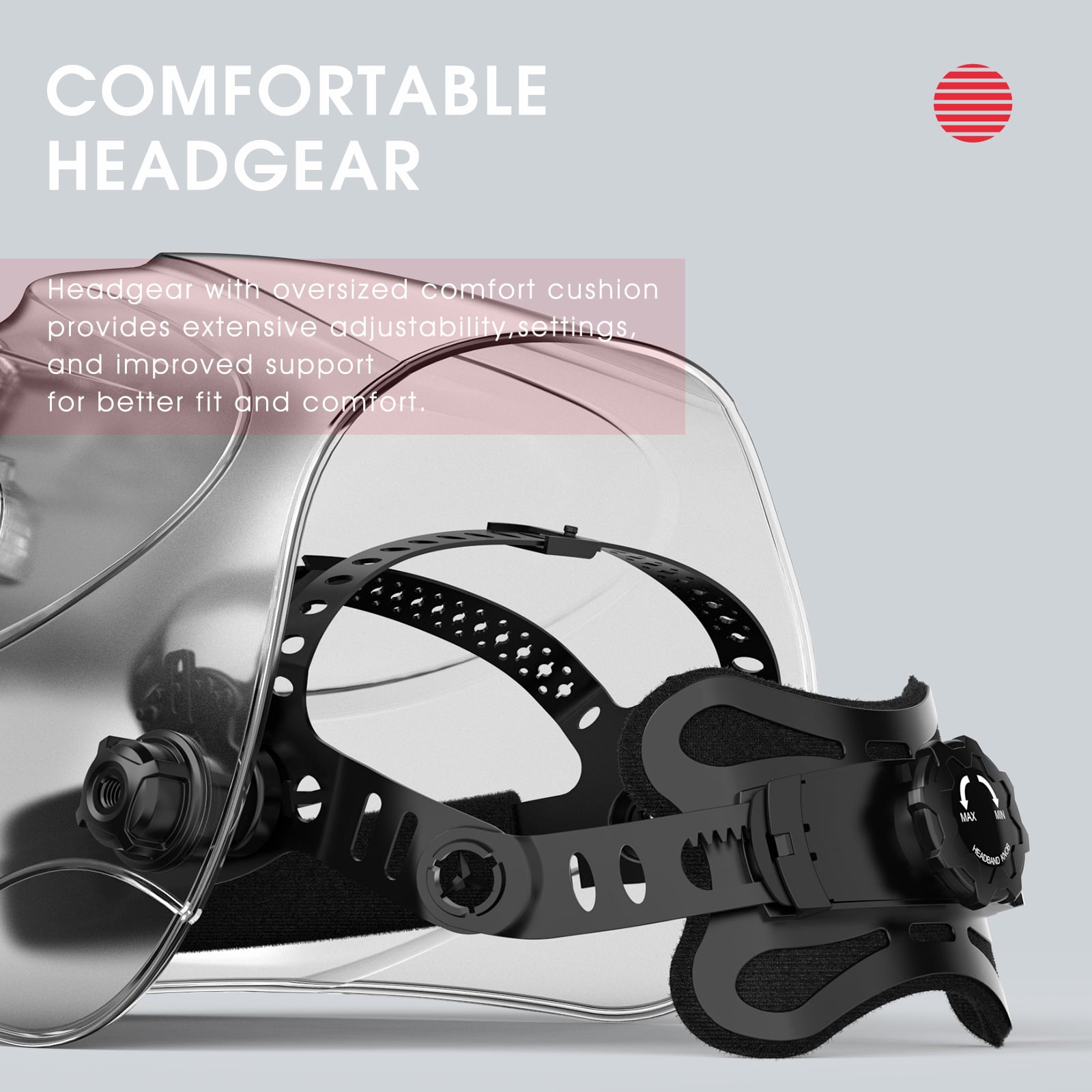 YESWELDER Heat-Resistant Leather Work Welding Gloves with Auto Darkening Helmet, 2-Piece Set