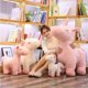 thumbnail image 3 of Peluche de unicornio blanco y rosa de 40 cm, animal de peluche de unicornio, caballo de juguete, muñeco de peluche de unicornio suave, regalo para niños, accesorios de fotografía, 3 of 5