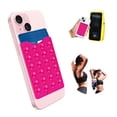 thumbnail image 1 of Tarjetero con ventosa para teléfono CukoHno Classic Hot Pink, 1 of 6
