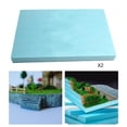 thumbnail image 3 of BELOVING 2 Pieces DIY Model Material Diorama Base 60Cmx40Cmx2cm Foam Rectangle Blocks for, 3 of 9