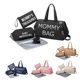 thumbnail image 2 of Bolsa de viaje para mamá, bolsa de maternidad portátil con letras bordadas, bolsa de aislamiento para botella de leche, bolsa de pañales de gran capacidad para madre y bebé, 2 of 4