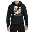 thumbnail image 2 of If It's Not a Golden Retriever It's Just a Dog Gift | Mens Dog Lover Hooded Sweatshirt Graphic Hoodie, Black, 3XL, 2 of 3