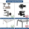 thumbnail image 4 of VINGLI Dog Grooming Table, Trimming Table Drying Table with Arm Noose & Mesh Tray for Dog Cat (45in), 4 of 5