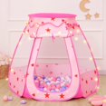 thumbnail image 1 of Play Tent Suncuber Pop Up Princess con luz de estrella para niña, 1 of 7