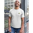 thumbnail image 2 of Fruit Lovers Pocket Pineapple T-Shirt Men -Image by Shutterstock, Male 3X-Large, 2 of 4