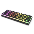 thumbnail image 3 of Wired Mechanical Keyboard Gateron Optical Switch Pudding Keycaps RGB 61 Keys Hot Swappable Gaming Keyboard, 3 of 8