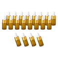 thumbnail image 3 of Langgg Small Dropper Bottles with Glass Eye Dropper Sample Vial for Essential Oils White 3ml, 3 of 8