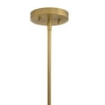thumbnail image 3 of 83634LCB Lark Austen - 25W 5 LED Medium Chandelier-15.5 Inches Tall and 28.25 Inches Wide-Lacquered Brass Finish, 3 of 9