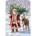 thumbnail image 2 of Corti, Marcello 14x18 White Modern Wood Framed Museum Art Print Titled - North Pole Tree, 2 of 4