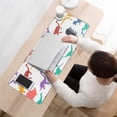 thumbnail image 3 of Long Mouse Pads for Desk,Colorful Dinosaurs Silhouettes Pattern Desk Mats on Top Of Desks, Desk Mouse Pad Extra Large with 3mm Non-Slip Base and Stitched Edge for Gaming,Office,Work,Home 31.5"x11.8", 3 of 6