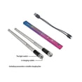 thumbnail image 2 of Led Light Emitting Drumsticks 15 Colour Gradient Usb Rechargeable+switch Electronic Drumsticks compatible with-1, 2 of 5