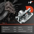 thumbnail image 2 of A-Premium Brake Caliper with Bracket Compatible with Hyundai Veracruz 2007-2012 Rear Passenger Side, 2 of 9