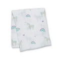 thumbnail image 1 of Lulujo - Baby Muslin Cotton Swaddle Blanket, Nursing/Stroller Cover, 1 of 7