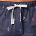 thumbnail image 3 of Pantalón de Pijama para Dormir IZOD Corte Relajado Azul Marino con Anclas Talla 3XL, 3 of 4