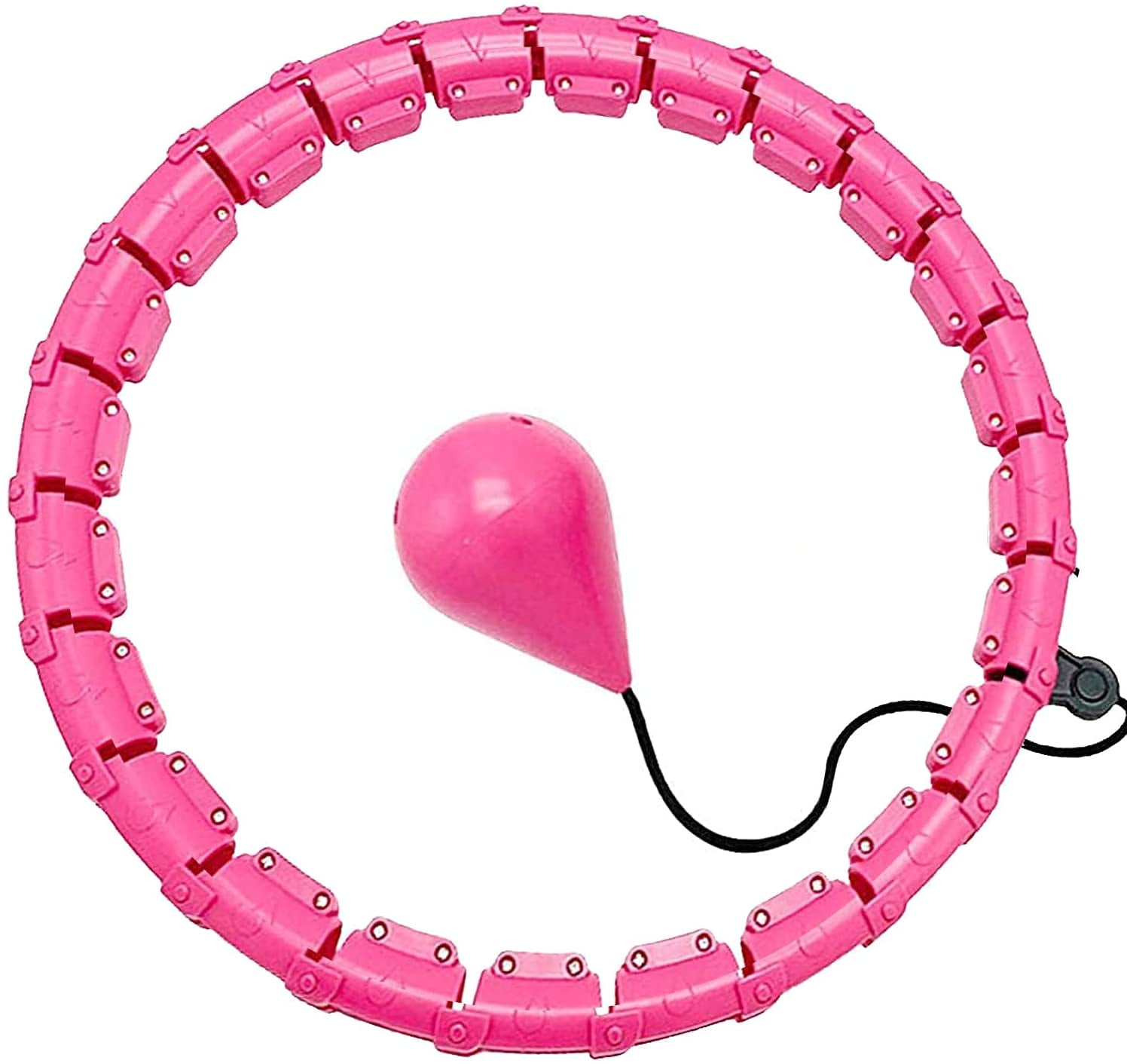 Weighted Hula Exercise Hoop Plus Size, Smart Hoola Hoops for Adults