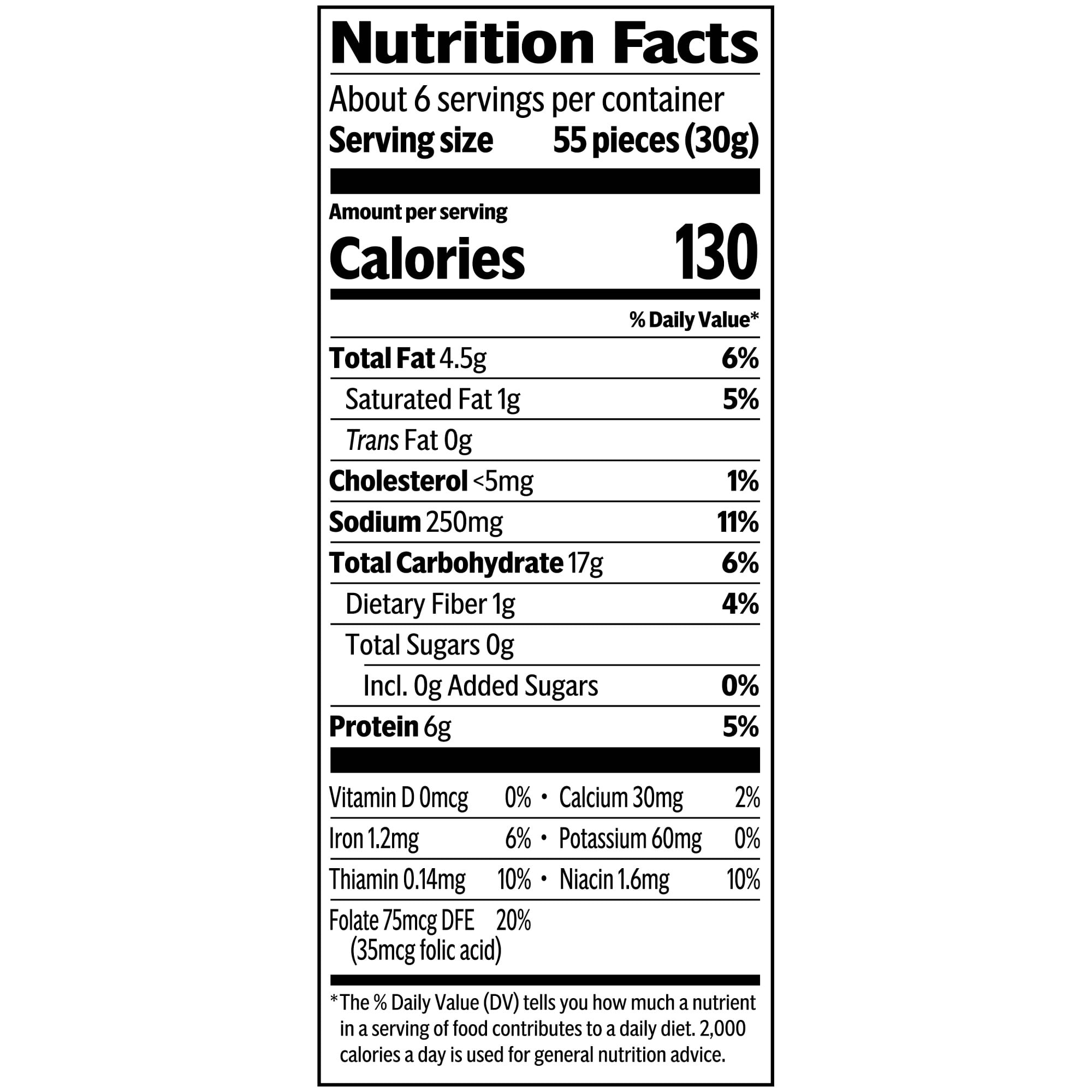 Goldfish 6g Protein Pizza Crackers, 6.6 oz Bag