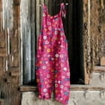 thumbnail image 1 of Styesk Pantalon pour Femmes Salopette Décontractée Sans Manches à Imprimé pour Dames Combinaison Pantalon Combinaison, 1 of 5