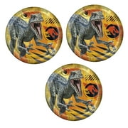 Jurassic World Themed Large Dinner Plates for 24 People