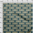 thumbnail image 3 of oneOone Cotton Jersey Teal Green Fabric Elephant Sewing Fabric By The Yard Printed Diy Clothing Sewing Supplies 58 Inch Wide, 3 of 5