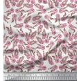 thumbnail image 1 of Soimoi Rayon Fabric Leaves & Floral Block Print Sewing Fabric Yard 56 Inch Wide, 1 of 3