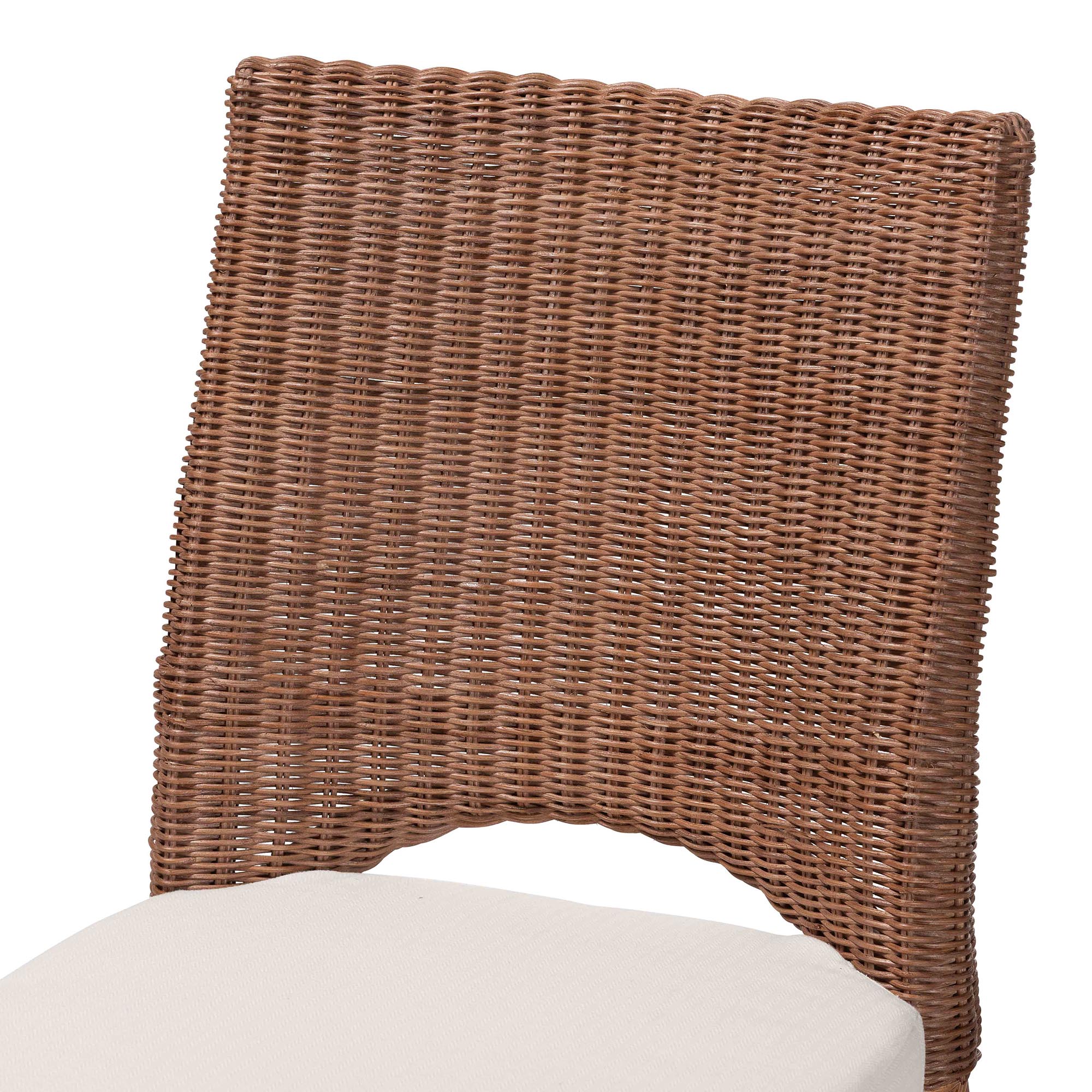 bali & pari Rivan Boho Dining Chair, Brown