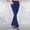 Blue, variant on Brondbend Women's High Waist Bootcut Yoga Pants Womens Leggings Flare Leg Solid Color Slim Trendy Workout Tights with Pocket Regular for Office Business Work Casual Trousers Soft