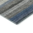 thumbnail image 3 of Addison Rugs Mayfield Premium Machine Washable Transitional Stripes Denim Rectangle Rug, 2'6" X 3'10" Machine Washable Transitional Stripes Denim Oversized Sherpa Throw Blanket, 3 of 7