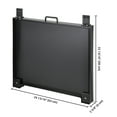 thumbnail image 6 of InstaHibit 23"x17" A-Frame Sandwich Board Double Side Sign Stand Sidewalk Display for Graphic, 6 of 9
