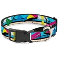thumbnail image 1 of buckle-down beach scene 2 martingale dog collar, 1 of 1