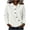 White, variant on XuJwPNcy Womens Sweatshirt Lightweight Button Long Sleeve Tops Comfortable Collar Clothes Fall Fashion Outfit Clothing