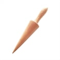 thumbnail image 1 of Rodillo de Cono de Gofre de Helado, Rodillo de Cono Fuerte y Suave, Cono de Pizzelle de Madera, Herramienta con Manejar en Forma de Cono de Gofre, 1 of 5