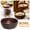 serving bowls for party, variant on Natural Coconut Shell Bowl, 13-14.5Cm Handcrafted Reusable Party Tableware, Biodegradable Eco-Friendly For Salad Soup Cereal Serving