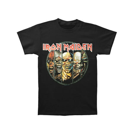 Iron Maiden Men's  Eddie Evolution T-shirt Black (Best Iron Maiden T Shirts)