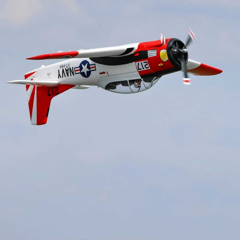 Trojan E Flite Carbon-Z T-28 2,0 M BNF Basic Avec AS3X Et SAFE Select - Neuf