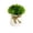 D, variant on Realistic Artificial Potted Grass Plant Ball,Lifelike Faux Greenery Desktop Ornament with Home Office Shelf Living Room Table Decor No Maintenance