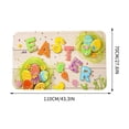 thumbnail image 2 of Beautynvta Easter Door Mat, Non-Slip Easter Eggs Printed Floor Mat, Easter Entryway Rugs for Indoor Outdoor Front Porch Patio Entrance Home Decor, 27.6''x43.3'', 2 of 6