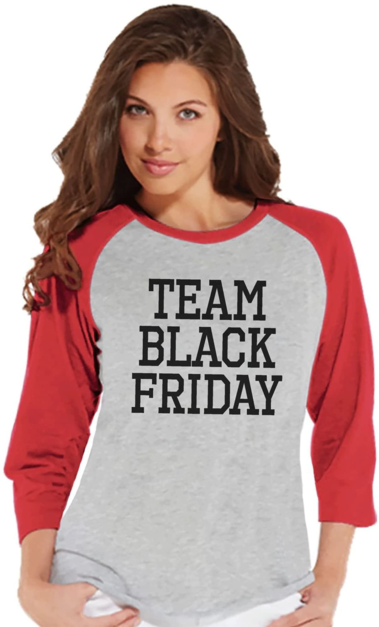 Black Friday Crew Tee Baseball Shirt Black Friday Shirt Shopping with my Crew Black Friday Squad Raglan Black Friday