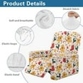 thumbnail image 5 of Kuiaobaty Gingerbread Man Pattern Reclining Slipcover Christmas Easy Replacement Recliner Couch Cover Breathable Recliner Chair Cover Reclining Sofa Slipcover with Elastic Bottom for Pets, 5 of 8