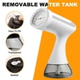 thumbnail image 5 of Infurider Steamer for Clothes, 1500W Clothes Steamer, Fast Wrinkle Removal with 300ml Capacity, White, 5 of 8
