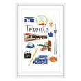 thumbnail image 6 of Marmont Hill "Travel Toronto" by Molly Rosner Framed Painting Print, 6 of 6