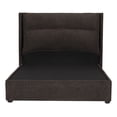 thumbnail image 1 of Recámara Matrimonial Becca Chocolate con Cabecera + Box Base Cama, 1 of 8