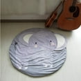 thumbnail image 4 of Alfombra para gatear para bebés, alfombra para jugar, alfombra para gatear para niños, alfombra redonda de animales, alfombra para niños para niñas y niños, 90x90cm (elefante) JFHHH pequeña, 4 of 5
